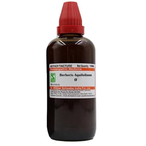 Dr. Willmar Schwabe India Berberis Aquifolium “Q” – 100ML || Mother Tincture