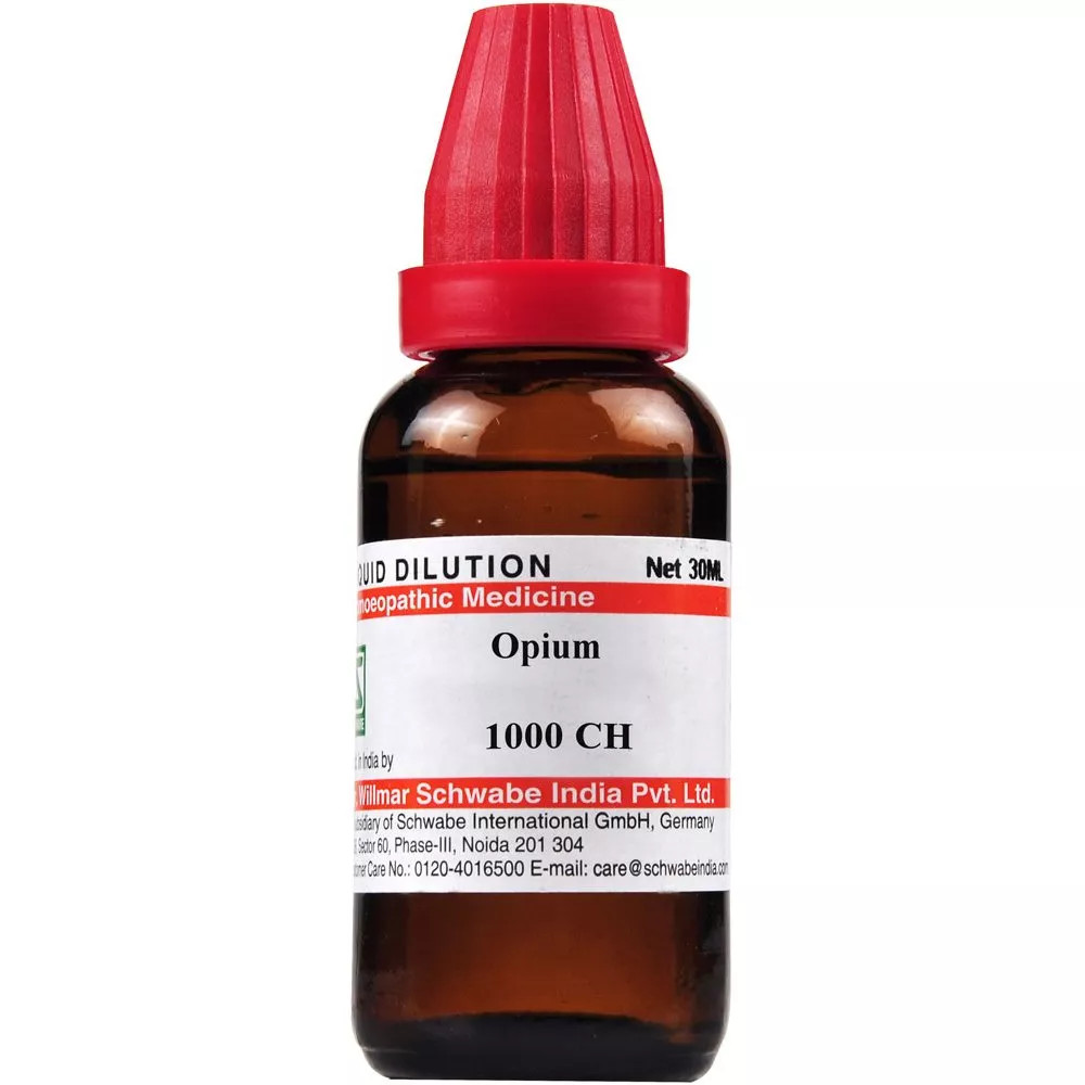 Willmar Schwabe India Homeopathic Opium Dilution 30ml