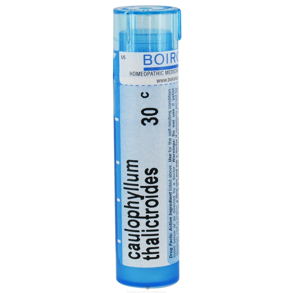 Boiron Caulophyllum Thalictroides 30 C, 80 Pellets