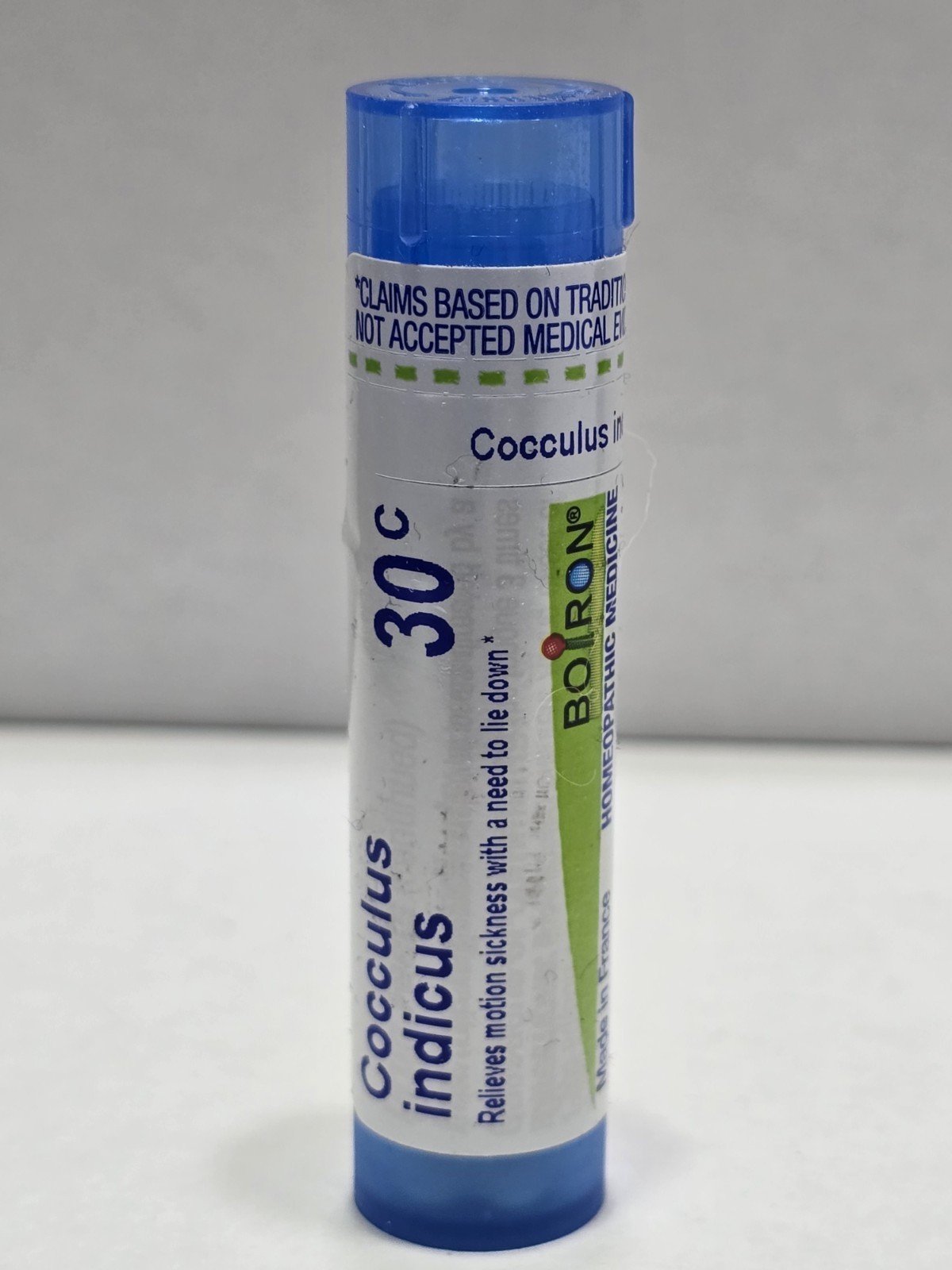 Boiron Cocculus Indicus 30 C 80 pellets Homeopathic Motion Sickness NEW SEALED!