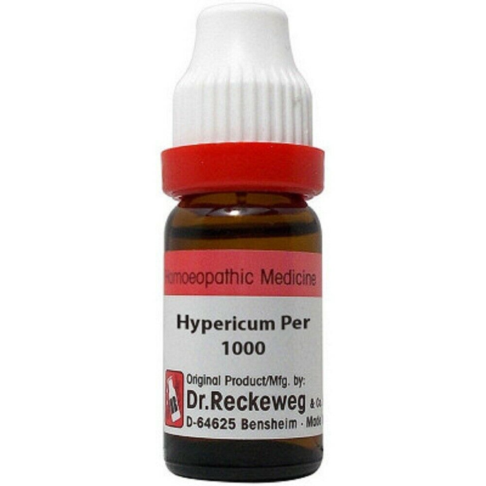 Dr. Reckeweg Homeopathy Hypericum Perforatum (11 ml) (Select Potency)