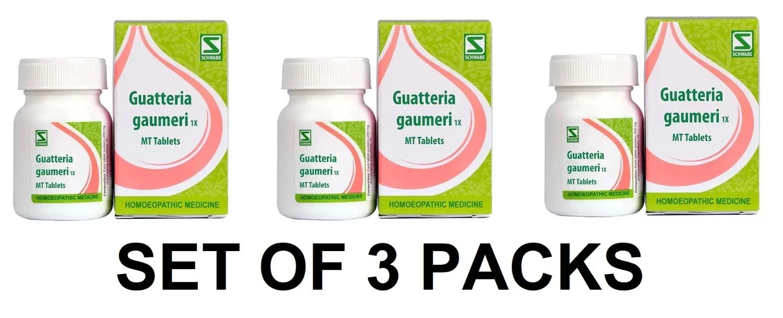 Dr. Willmar Schwabe Guatteria gaumeri 1X – Pack of 3 × 20 g Free Shipping