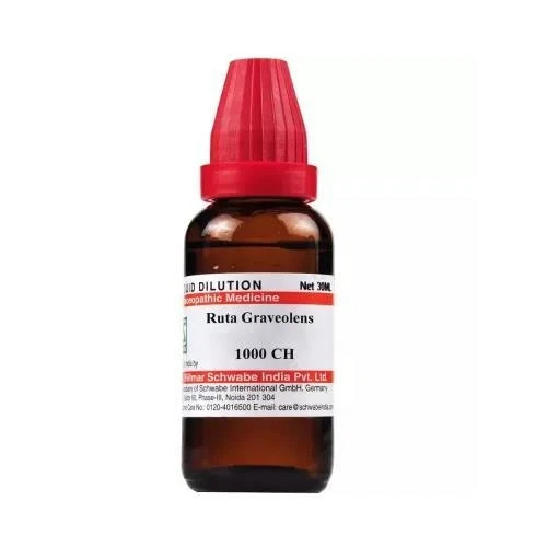 Willmar Schwabe India Homeopathic Ruta Graveolens Dilution 30ml Free Shipping