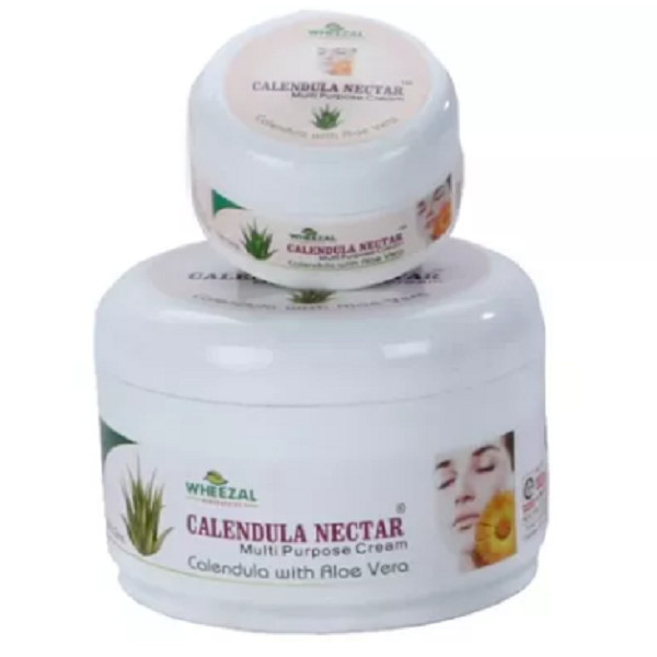 Wheezal homeopathy Calendula Nectar Cream with Aloe Vera (100g) Free Shipping