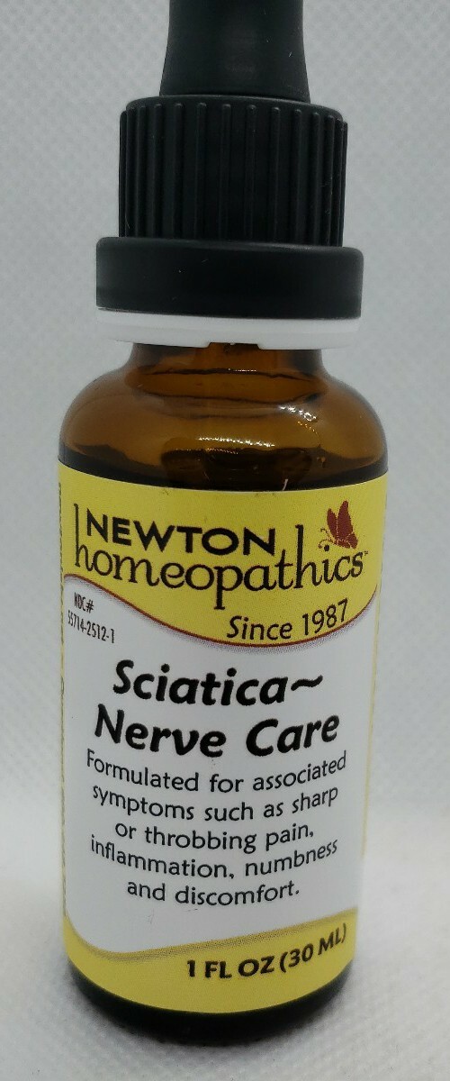 Newton Homeopathics Sciatica ~ Nerve Care, 1 fl. oz. (30 ml)