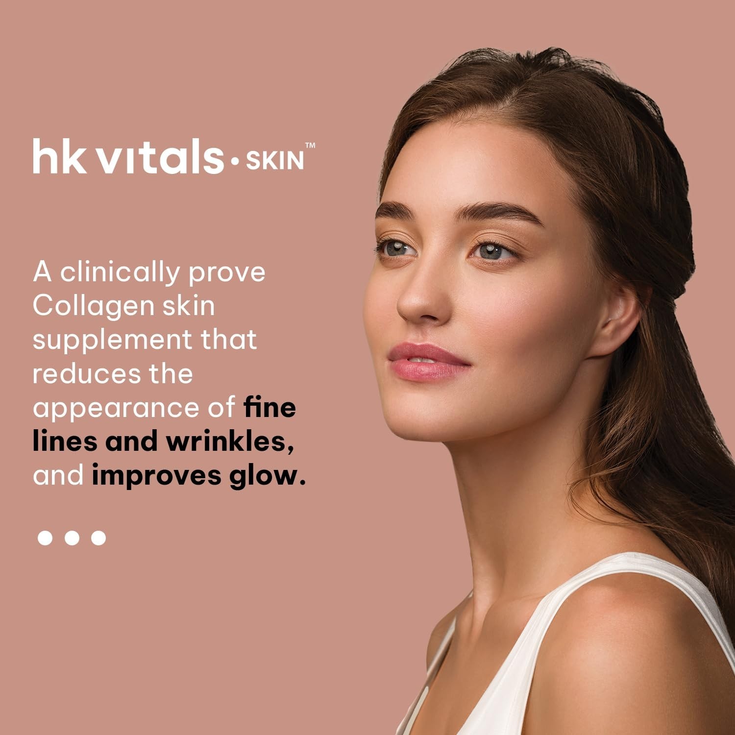 hk vitals Marine Collagen Supplement (Orange, 100g) & Glutathione Effervescent
