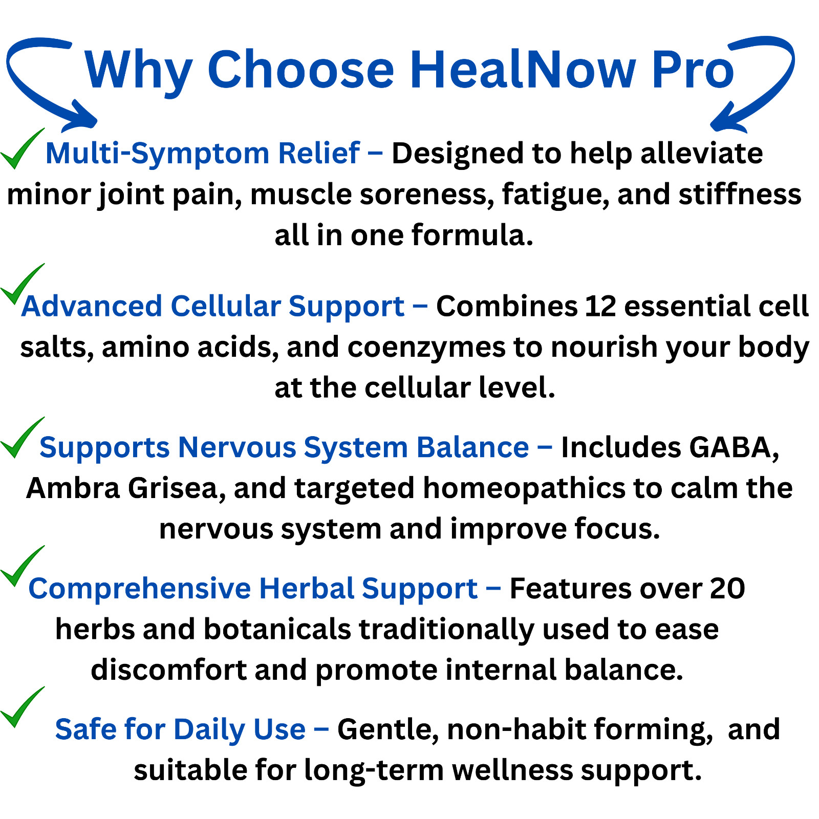 HealNow Pro – Support for Arthritis Joint Muscle Pain Stiffness Soreness 2fl oz