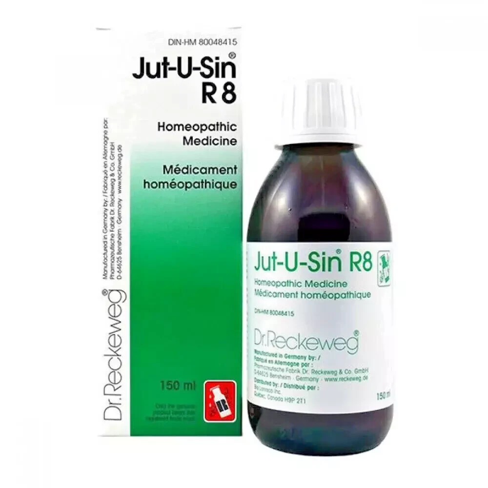 1 x Dr. Reckeweg R8 Homeopathic Cough Syrup 150ml Relief for Bronchitis