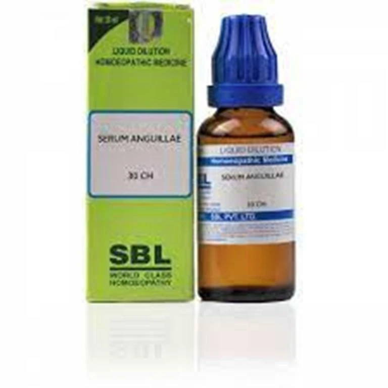 SBL Serum Anguillae (Eel Serum) Dilution 30 CH 30 ML Free Ship