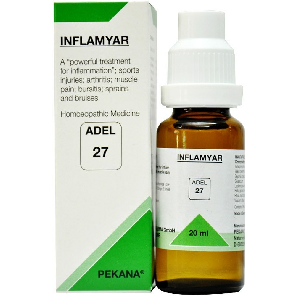 ADEL 27 Drops 20ml Pack INFLAMYAR Adel PEKANA Germany OTC Homeopathic Drops
