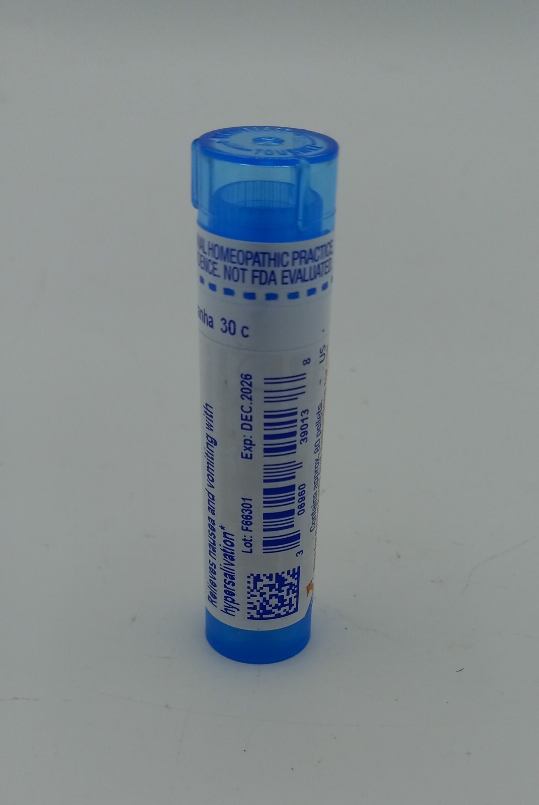 Boiron Homeopathic Relieves Nausea Medicine Ipecacuanha 30C 80 Pellet NEW