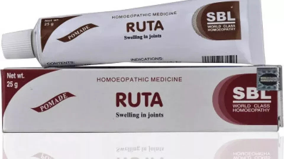🌿 SBL Homeopathic Ruta Ointment Pack of 10 X 25gm swelling of joints 2029 🌿