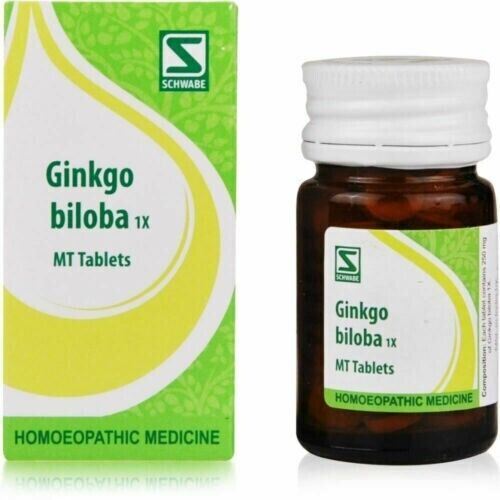 Willmar Schwabe India Ginkgo Biloba 1X (20g) Tablets