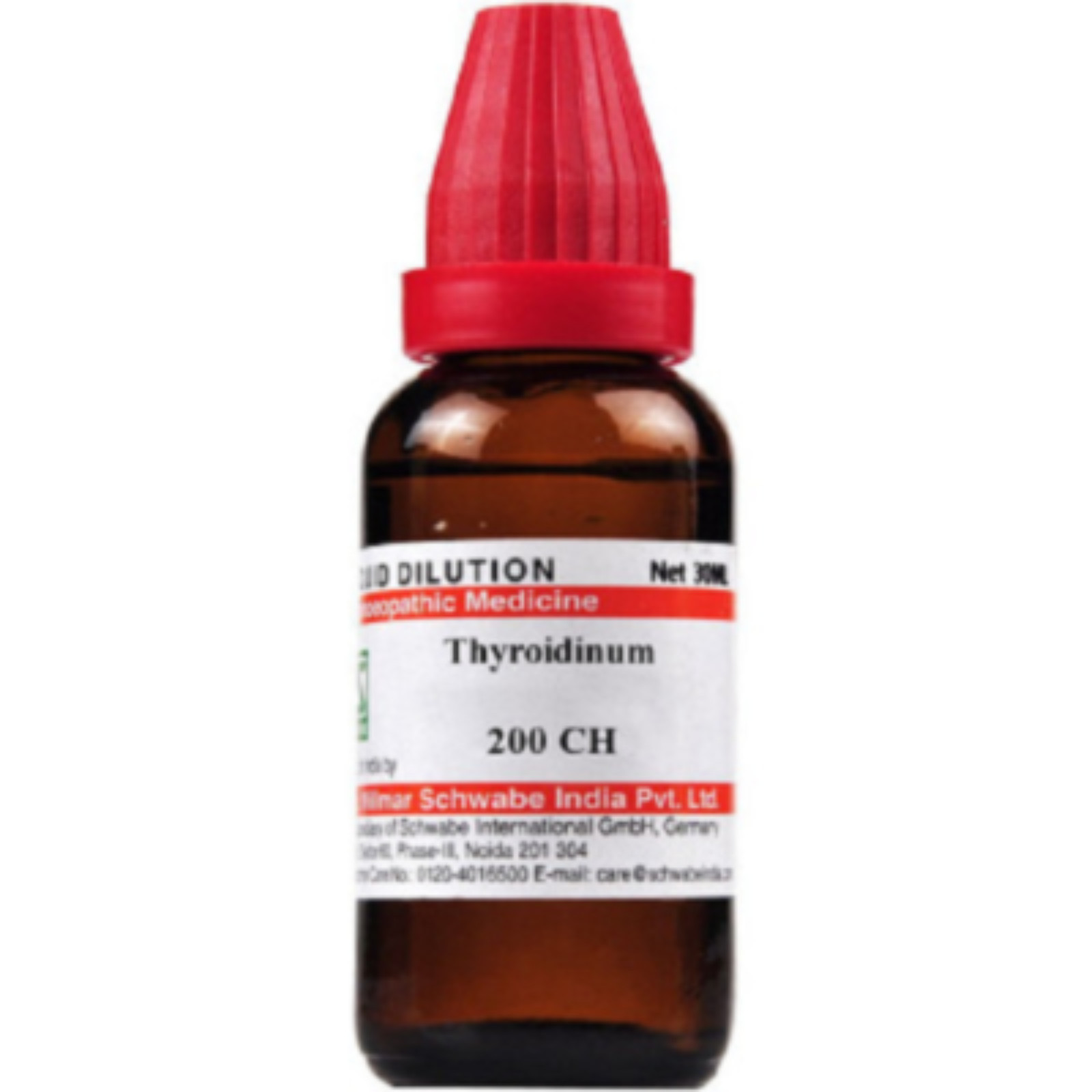 Willmar Schwabe Homeopathy Thyroidinum (30 ML) (Select Potency)