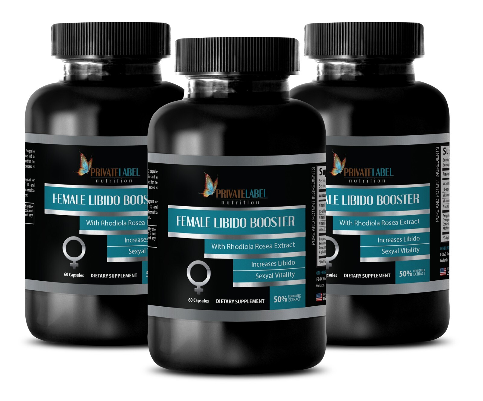 Energy flow – FEMALE LIBIDO BOOSTER – Natural rejuvenation 3 Bottles 180 Capsule