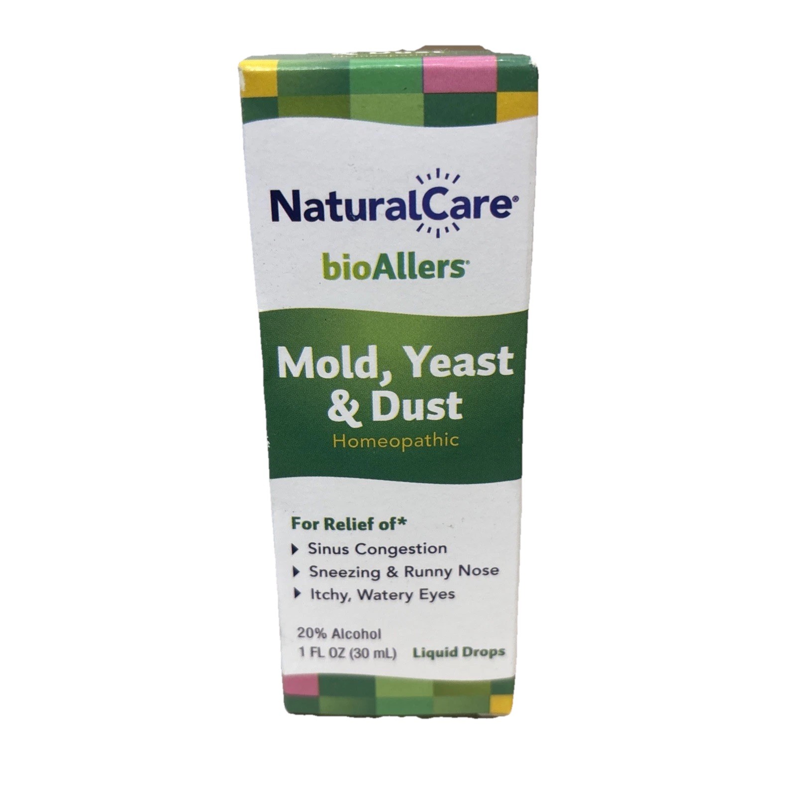 NaturalCare bioAllers Mold, Yeast & Dust 1 oz Liquid Drops Homeopathic Allergy