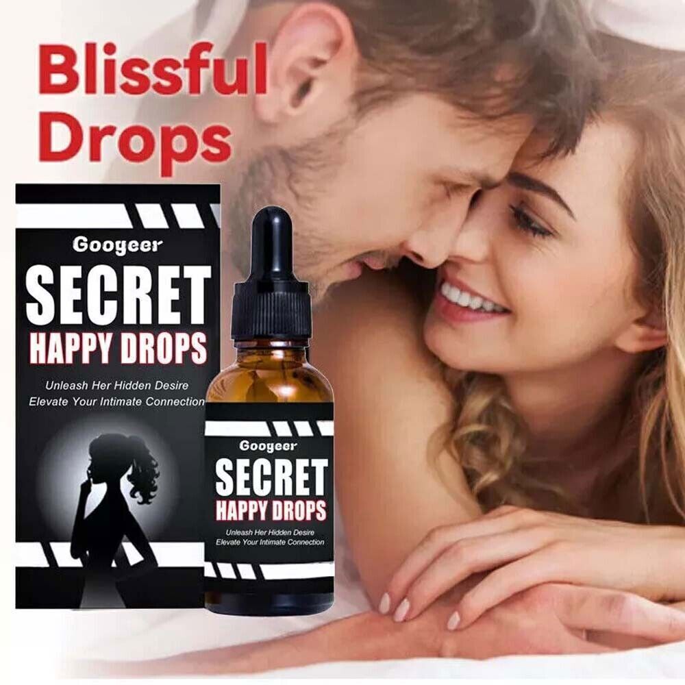 5Pack Secret Happy Drops Pleasure Peak Oral Drops Happy Hormones Drops for Women