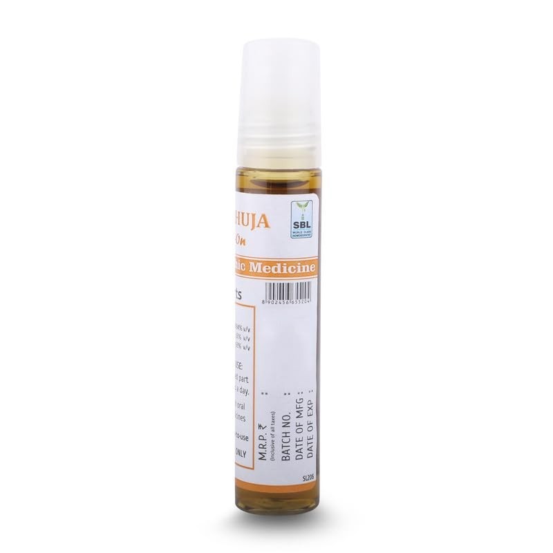 SBL Thuja Roll-On For Warts Fungal Overgrowth Dry Skin & Eruptions 10ml x 5
