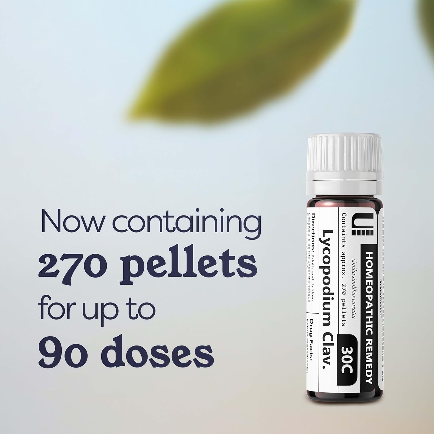 Lycopodium Clavatum 30C Homeopathic Remedy, Pure Sucrose Pellets, Lactose-Free