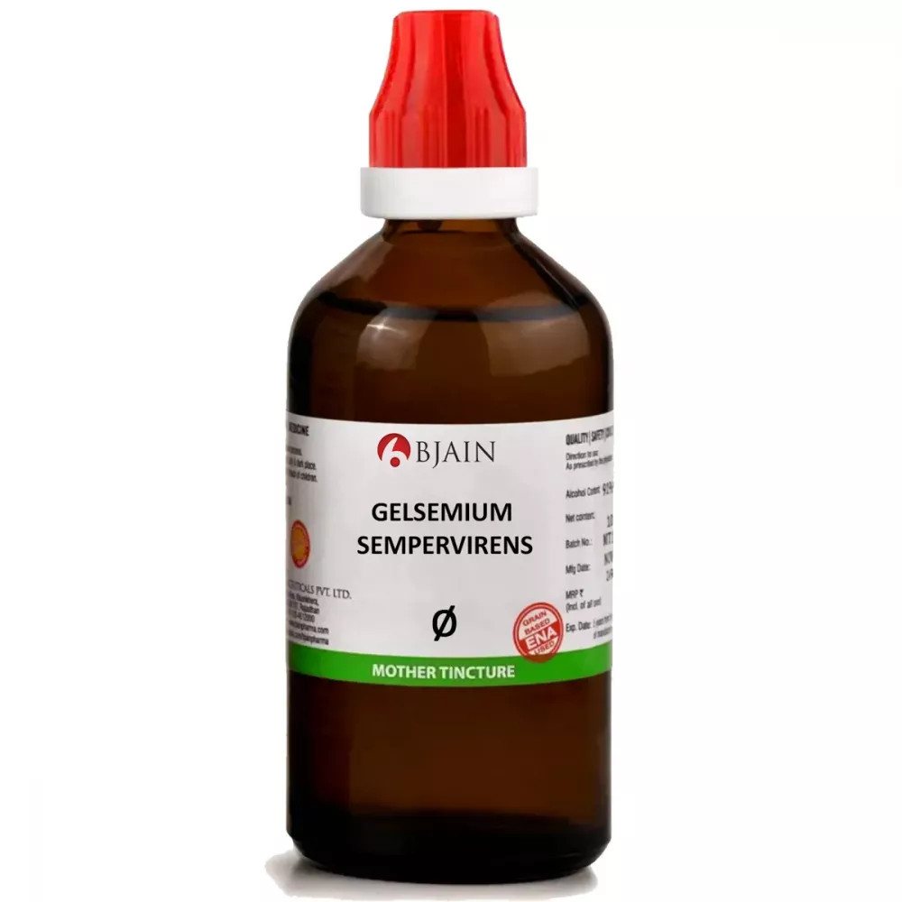 BJain Homaopathic Gelsemium Sempervirens Mother Tincture Q (100ml)