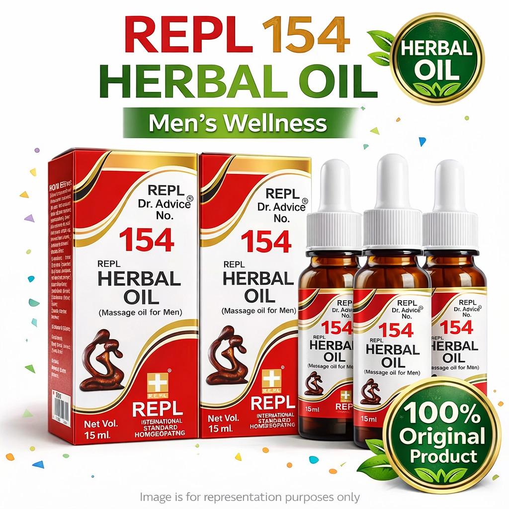 Repl 154 african size xxxl natural oil 15 ml x 3 herbal free shipping