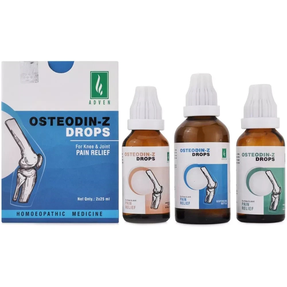Adven Osteodin Z Drops 50ml Homeopathic Health Wellness Support Free Shipping