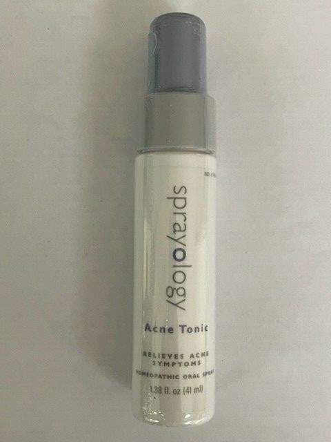 Sprayology Acne Tonic Homeopathic Oral Spray 1.38 fl oz New Sealed Free Ship