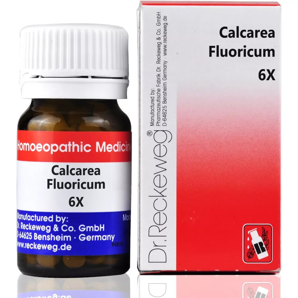 5 X Dr. Reckeweg Calcarea Fluoricum 6X (20g) Homeopathic Tablet Free Shipping
