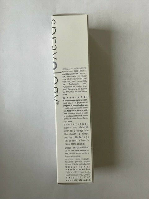 Sprayology Acne Tonic Homeopathic Oral Spray 1.38 fl oz New Sealed Free Ship