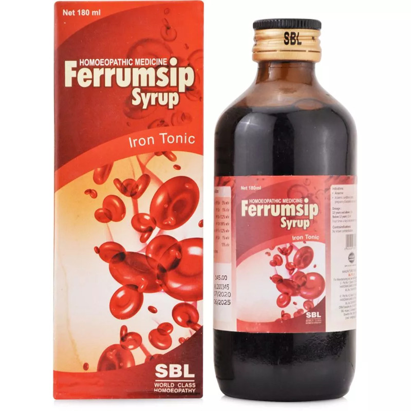 SBL Homeopathic Ferrumsip Syrup (180ml)