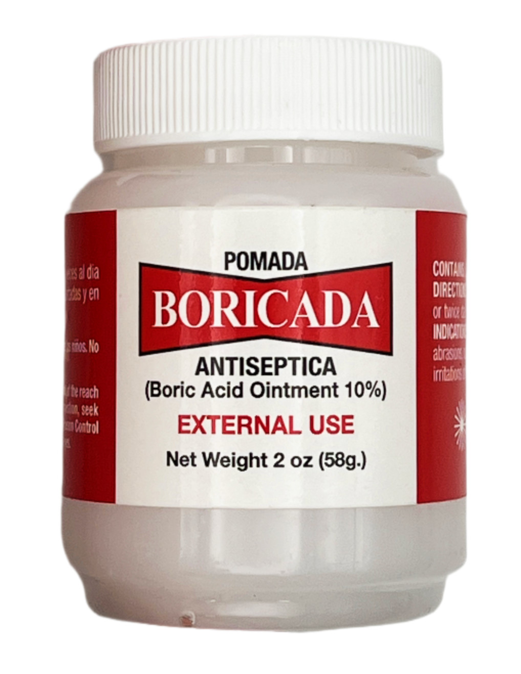 Ointment Pomada Boricada Antiseptic | Pomada Boricada Antiseptico | 2 Oz