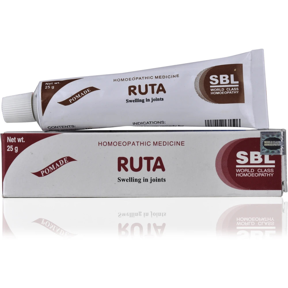 SBL Ruta Ointment 25g | For Swelling In Joints Pack of 1