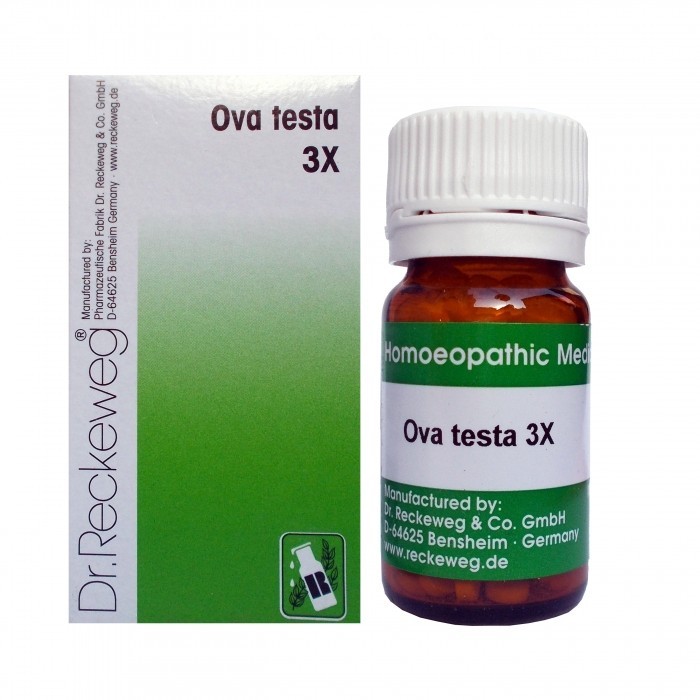 Dr. Reckeweg Ova Testa 3x Tablet Homoeo Tablet 20g Pack of 2 FREE SHIPPING