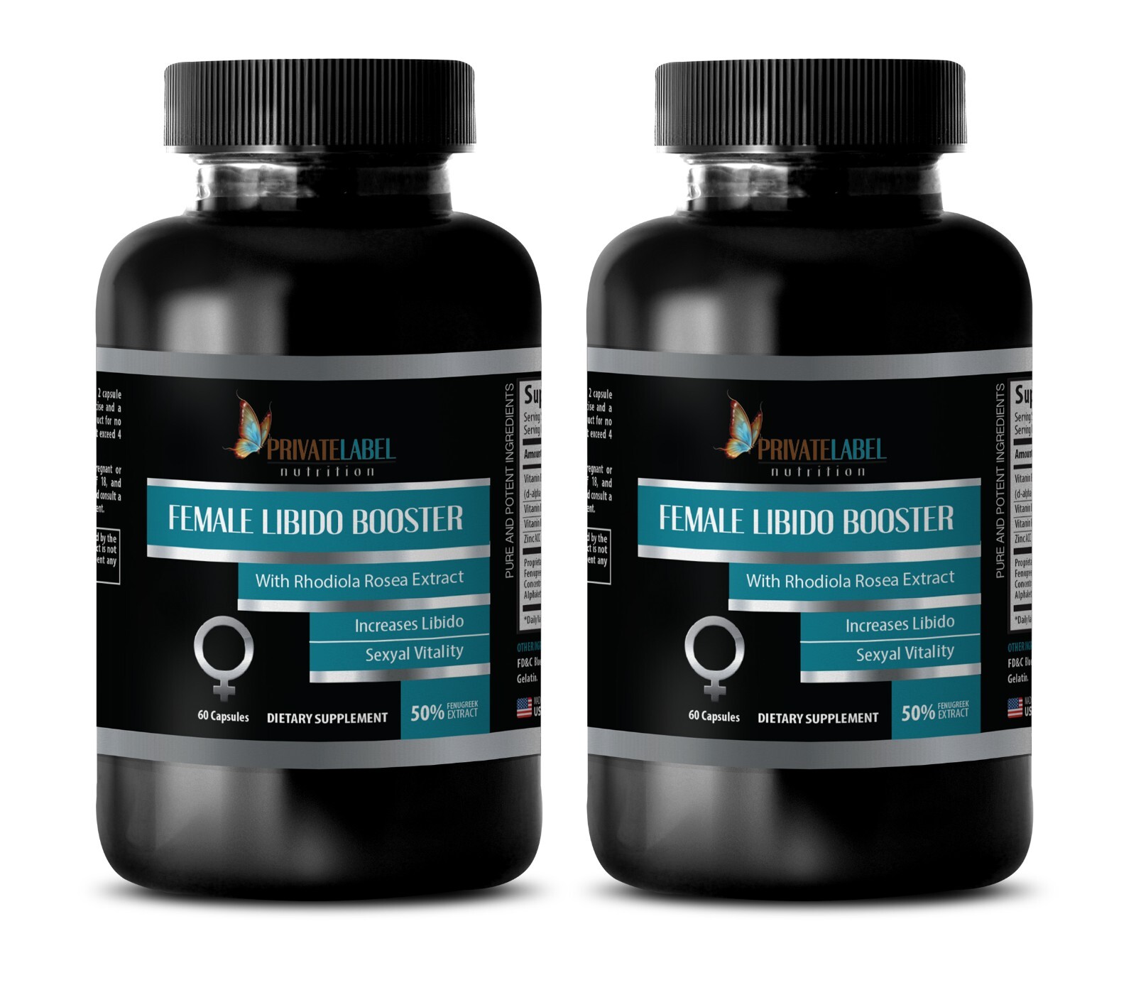 Emotional uplift – FEMALE LIBIDO BOOSTER – Strength and vitality 2 Bottles 120 C