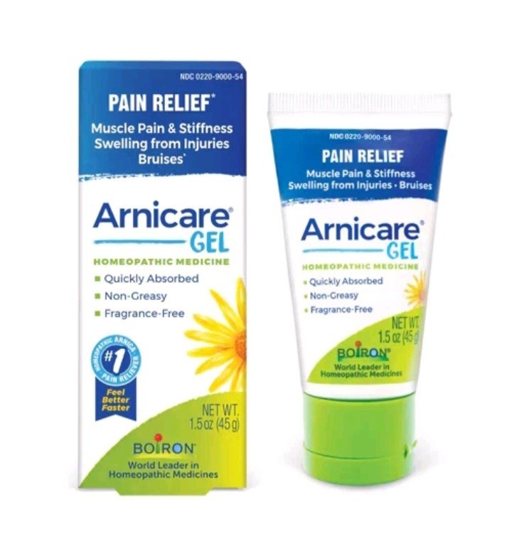 Bioron Arnicare Gel Muscle Pain Relief Homeopathic Medicine Non Greasy 2.6 OZ