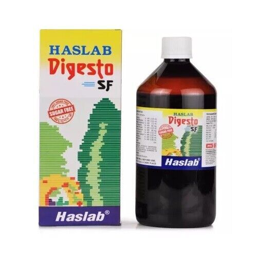 Haslab Homeopathic Digesto Sugar Free Syrup for Indigestion,Flatulence