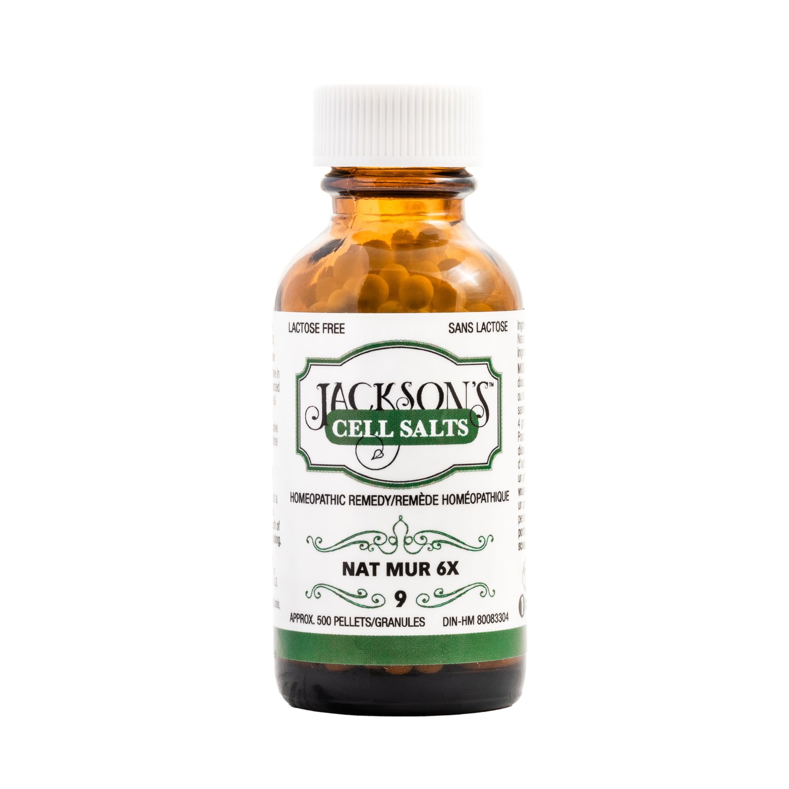 Jackson’s #9 Cell Salt NAT Mur 6X (500 Pellet Bottle) – 500 Count (Pack of 1)