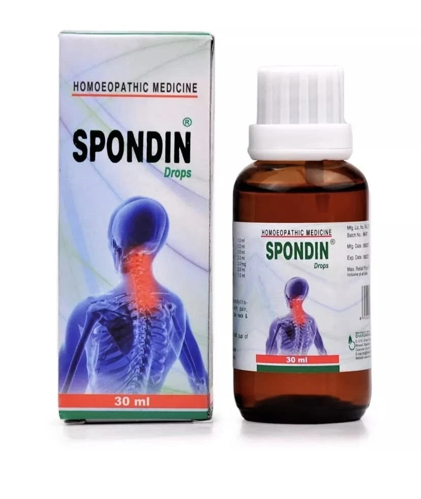 Dr.Bhargava Homeopathic Spondin Drops (30ml) Cervical Spondolysis