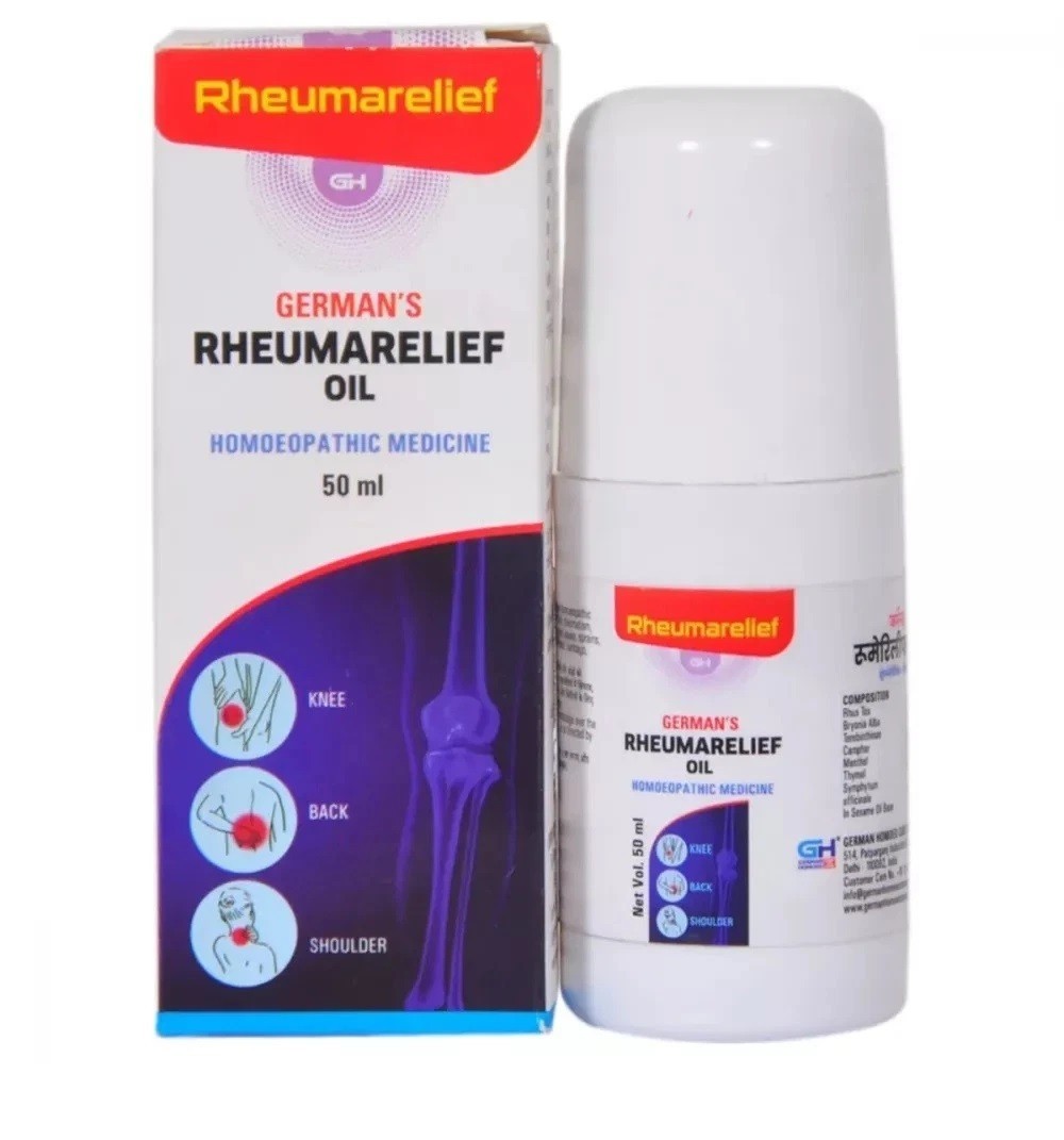 German Homeo Care & Cure Rheumarelief Oil (50ml) Homeopathy