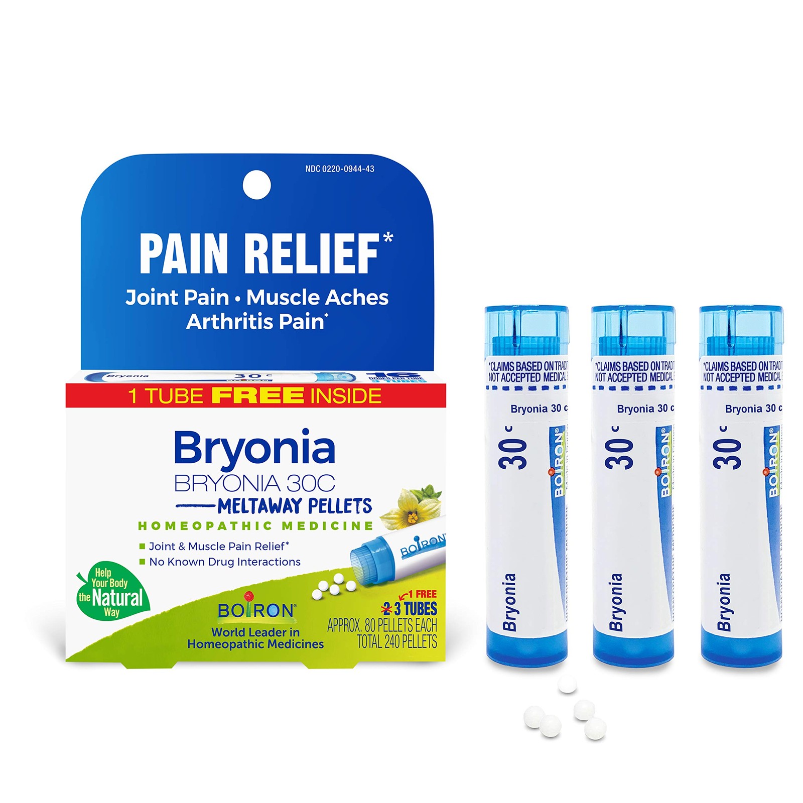 Boiron Bryonia 30C Homeopathic Medicine for Relief from Joint Pain, Muscle Ac…