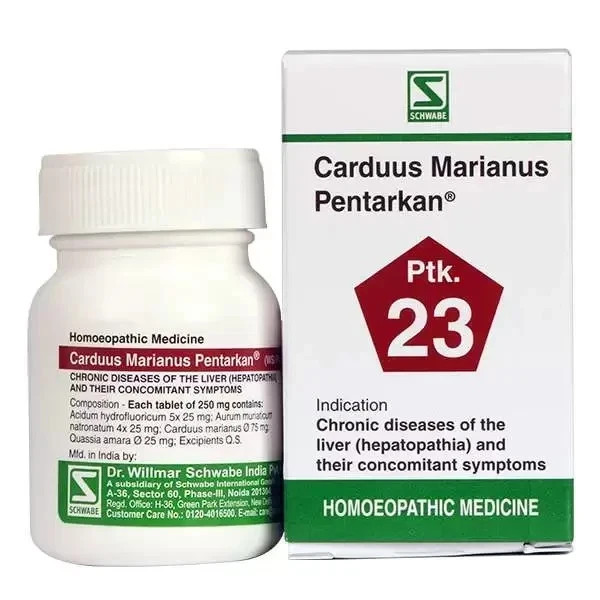 WSI Carduus Marianus Pentarkan Tablets – Liver Support – Pack of 3 × 20 g