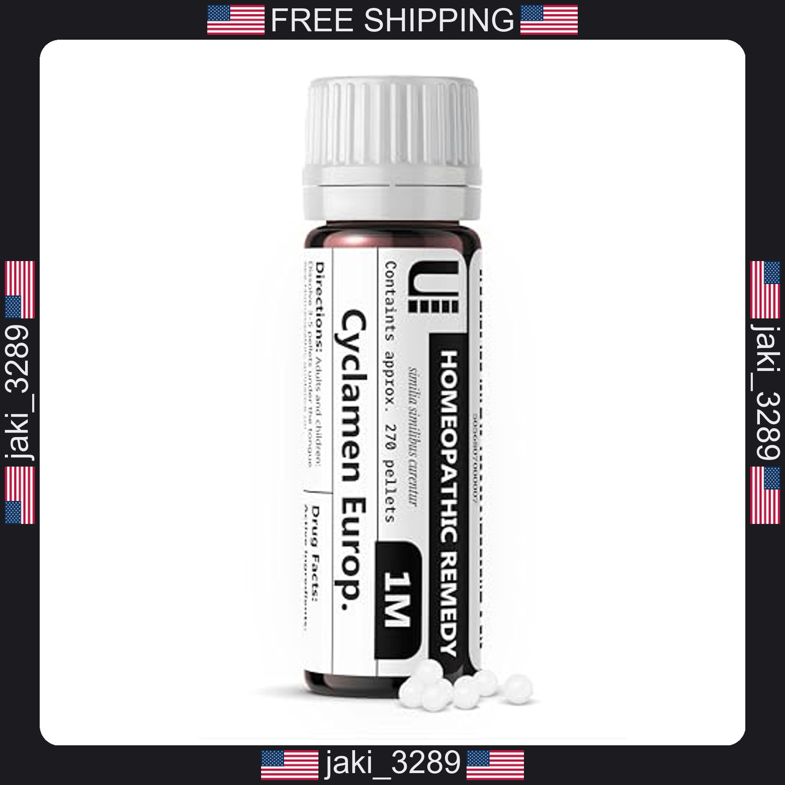 Cyclamen Europoem 1M Homeopathic Remedy, 270 Pellets