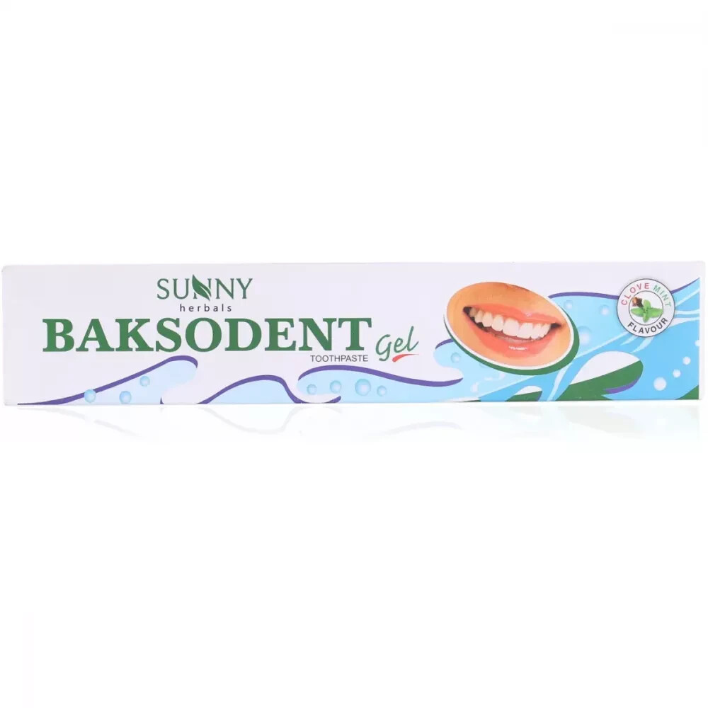 Bakson Baksodent Gel (100g) Free Shipping World Wide