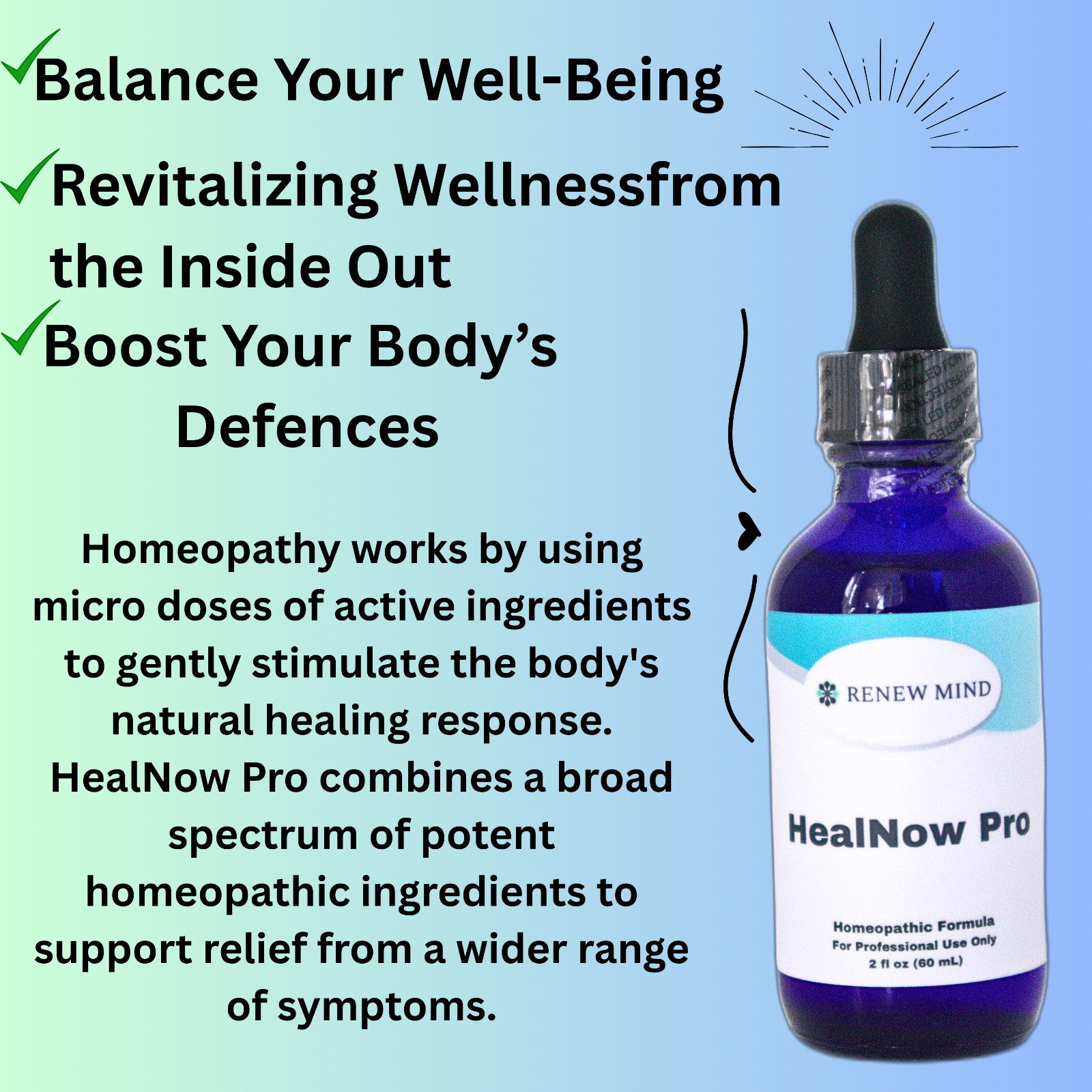 HealNow Pro – Support for Arthritis Joint Muscle Pain Stiffness Soreness 2fl oz