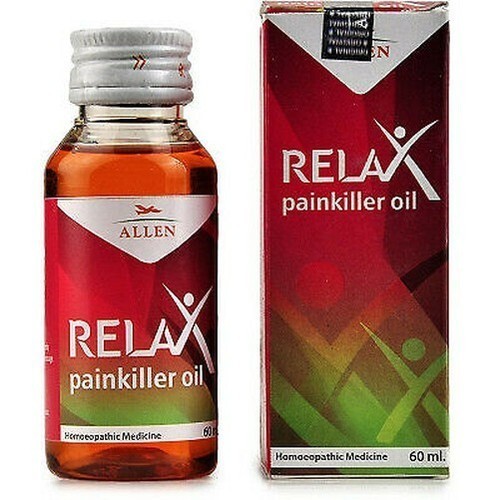 Allen Relax Pain Killer Oil (60ml) Homeopathic Oil For Pain
