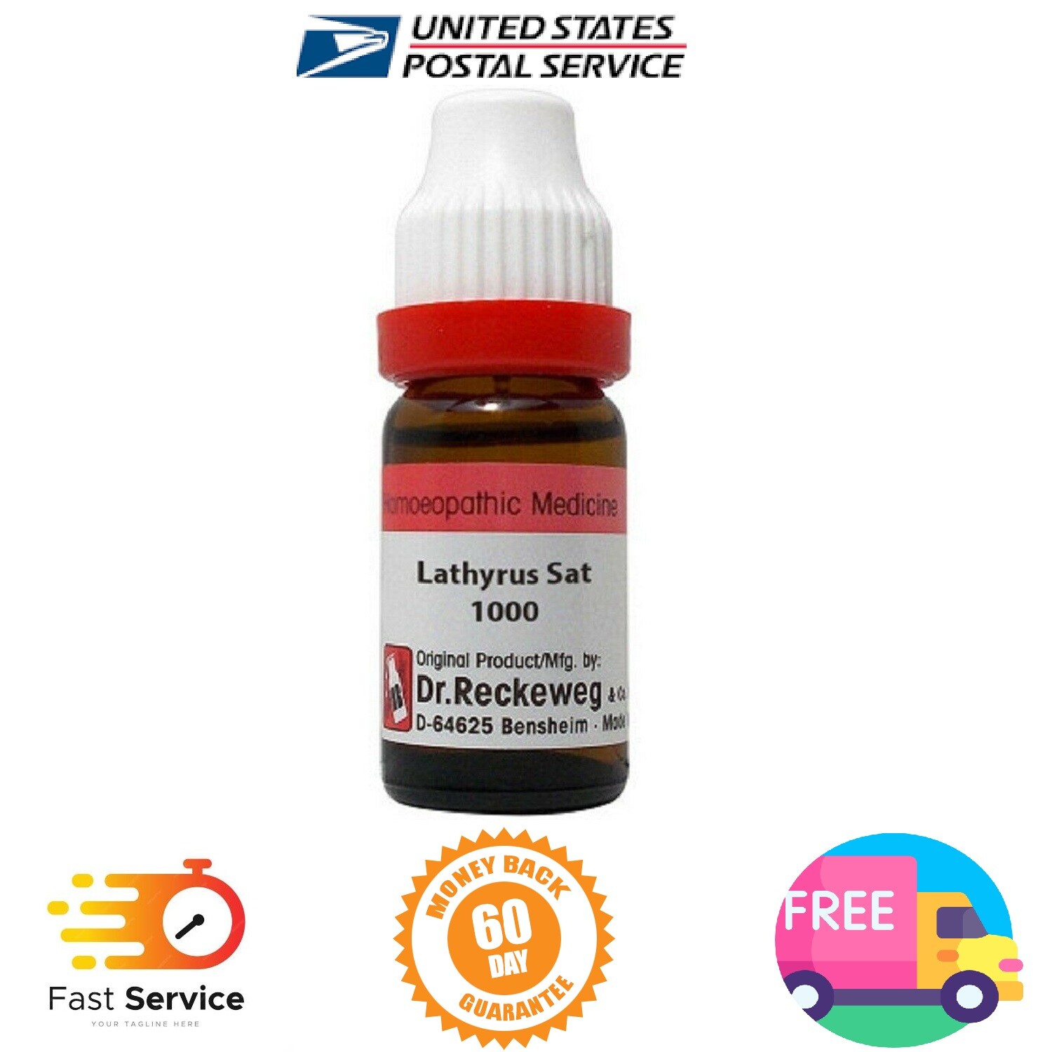 Dr. Reckeweg Homeopathy Lathyrus Sativa (11 ml) (Select Potency)