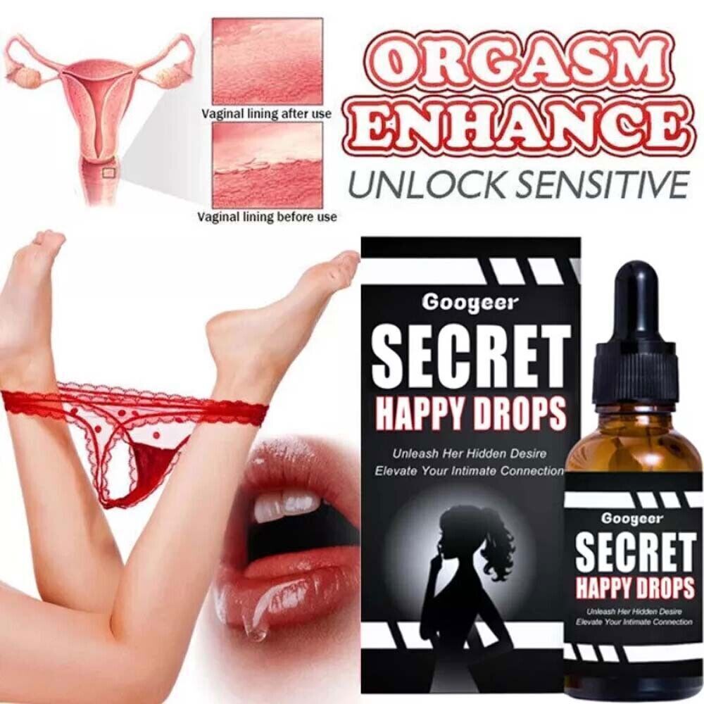 5Pack Secret Happy Drops Pleasure Peak Oral Drops Happy Hormones Drops for Women