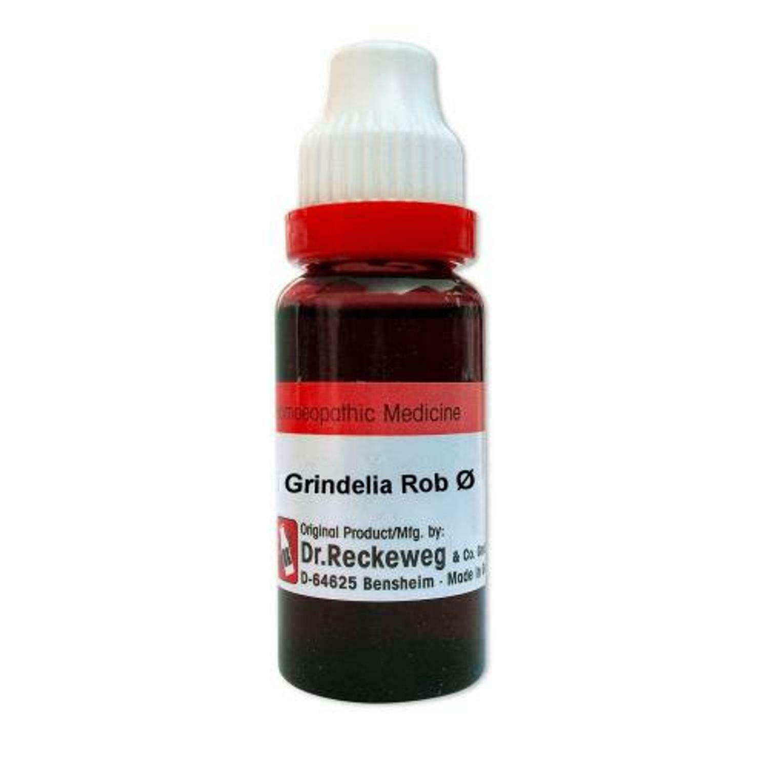 Dr Reckeweg Germany Homeopathic Medicine Grindelia Rob Mother Tincture Q 20ml