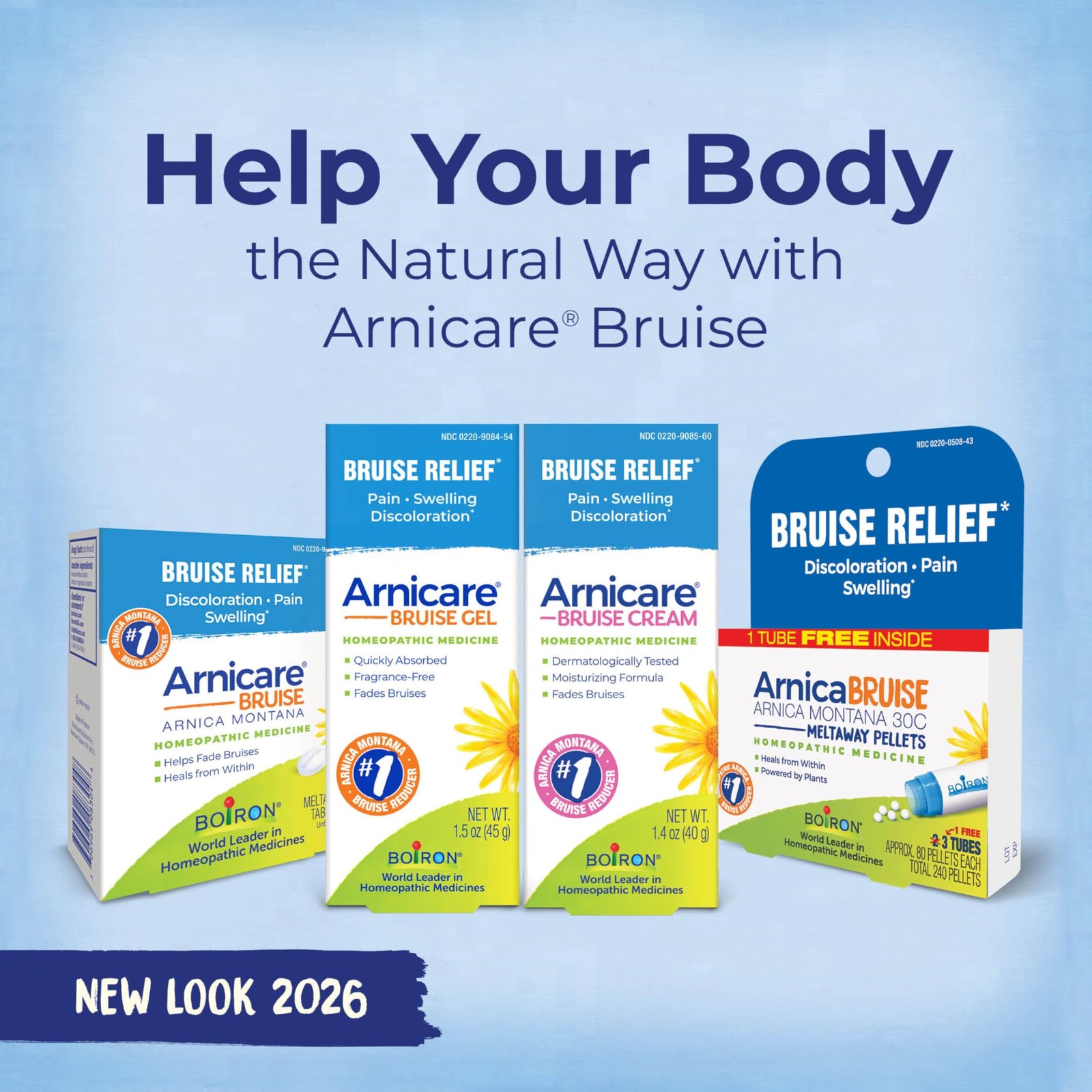 Boiron Arnicare Bruise Cream for Pain Relief 1.4 Ounce (Pack of 1), White