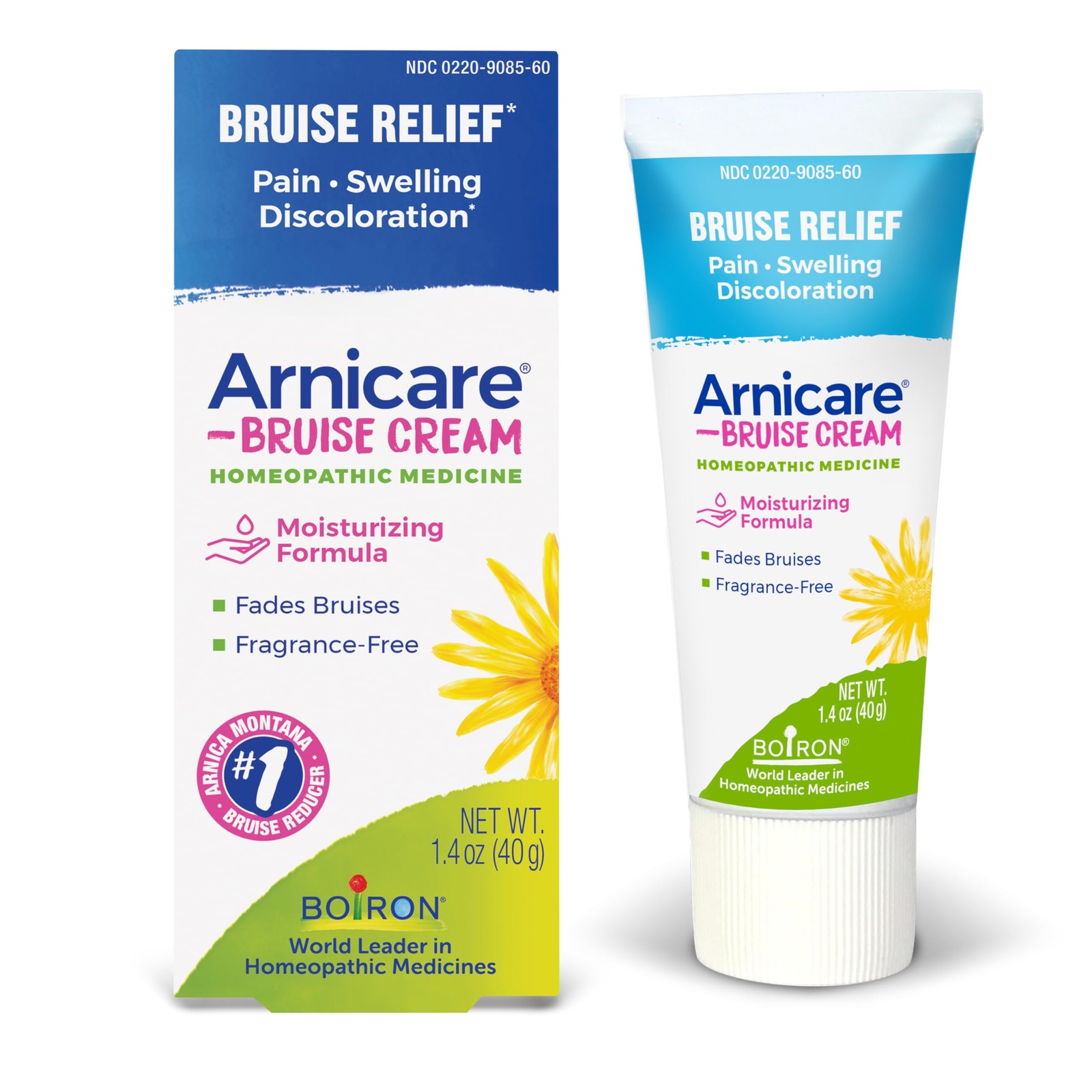 Boiron Arnicare Bruise Cream for Pain Relief 1.4 Ounce (Pack of 1), White